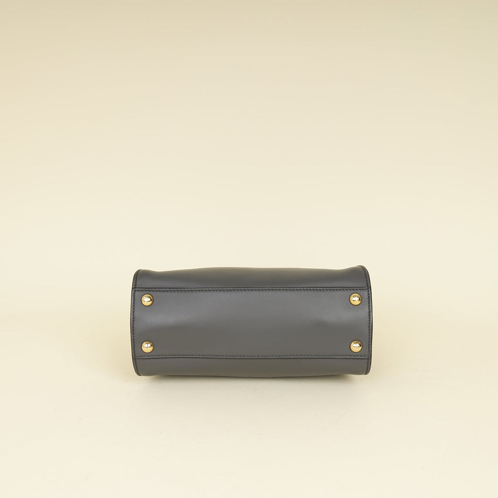 Fendi Grey Peekaboo Mini Bag
