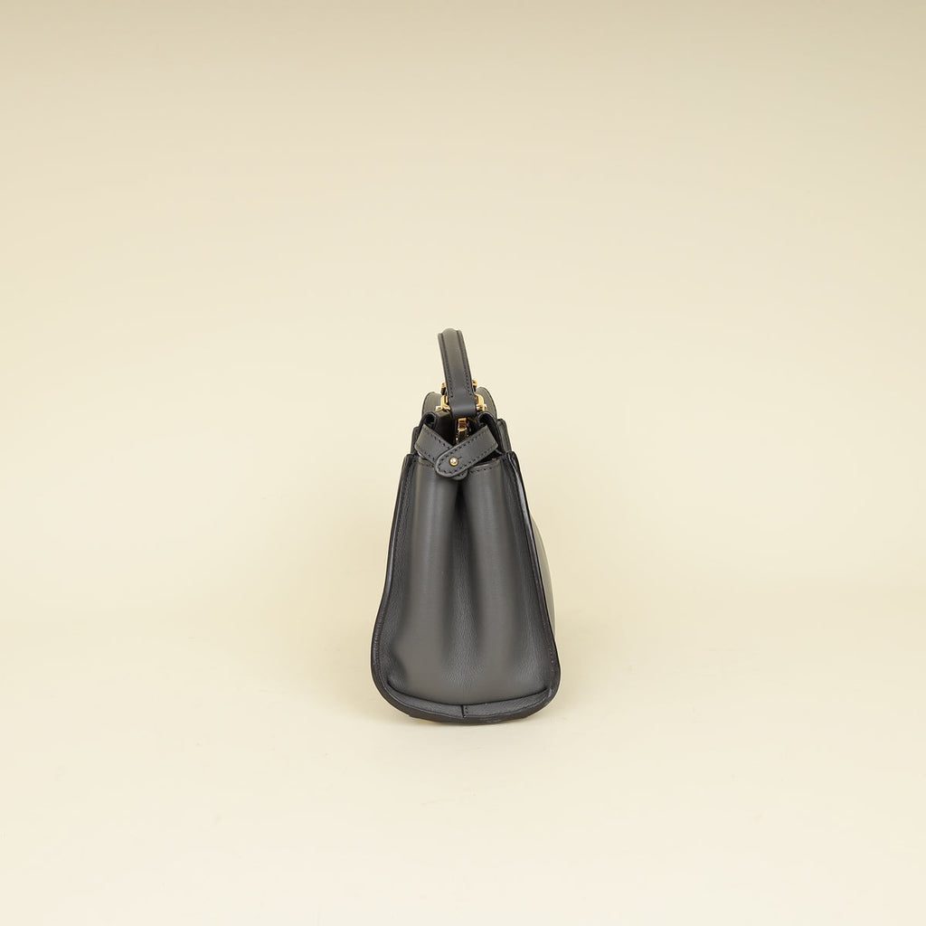 Fendi Grey Peekaboo Mini Bag