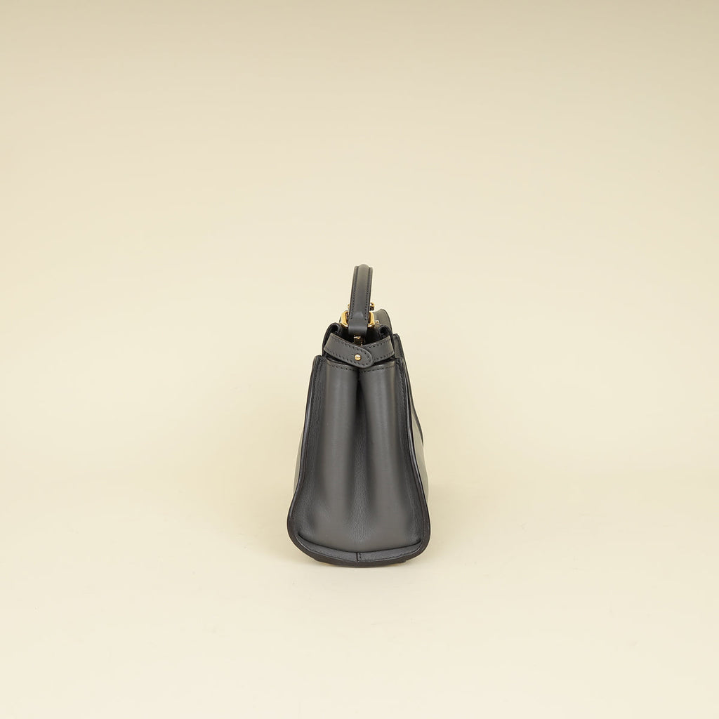 Fendi Grey Peekaboo Mini Bag