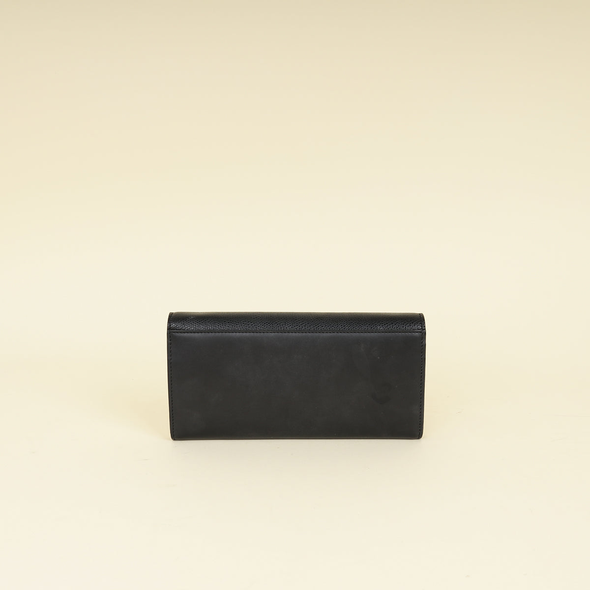 Fendi Black FF Diamonds Continental With Chain