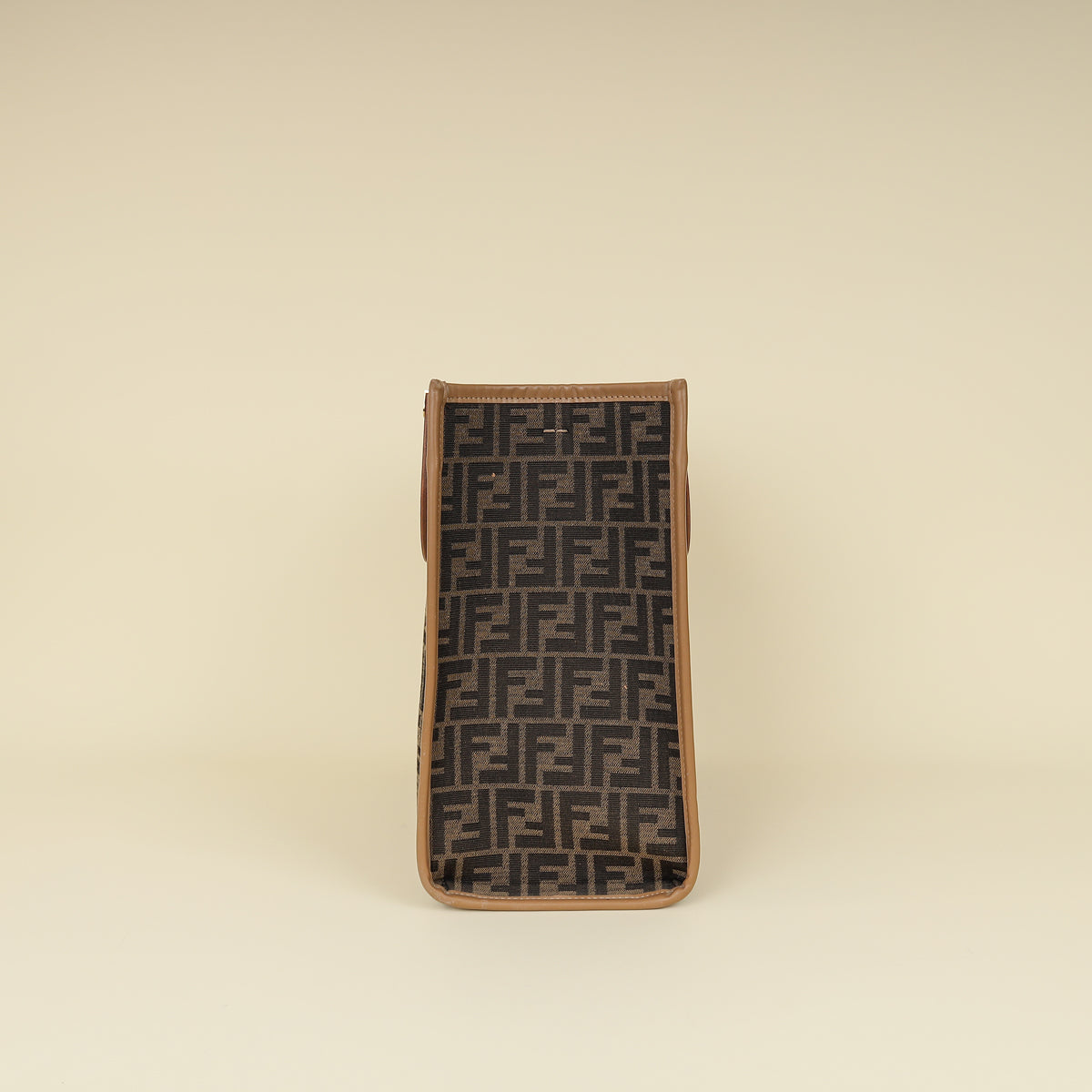 Fendi Bicolor Zucca Sunshine Medium Shopper Tote Bag