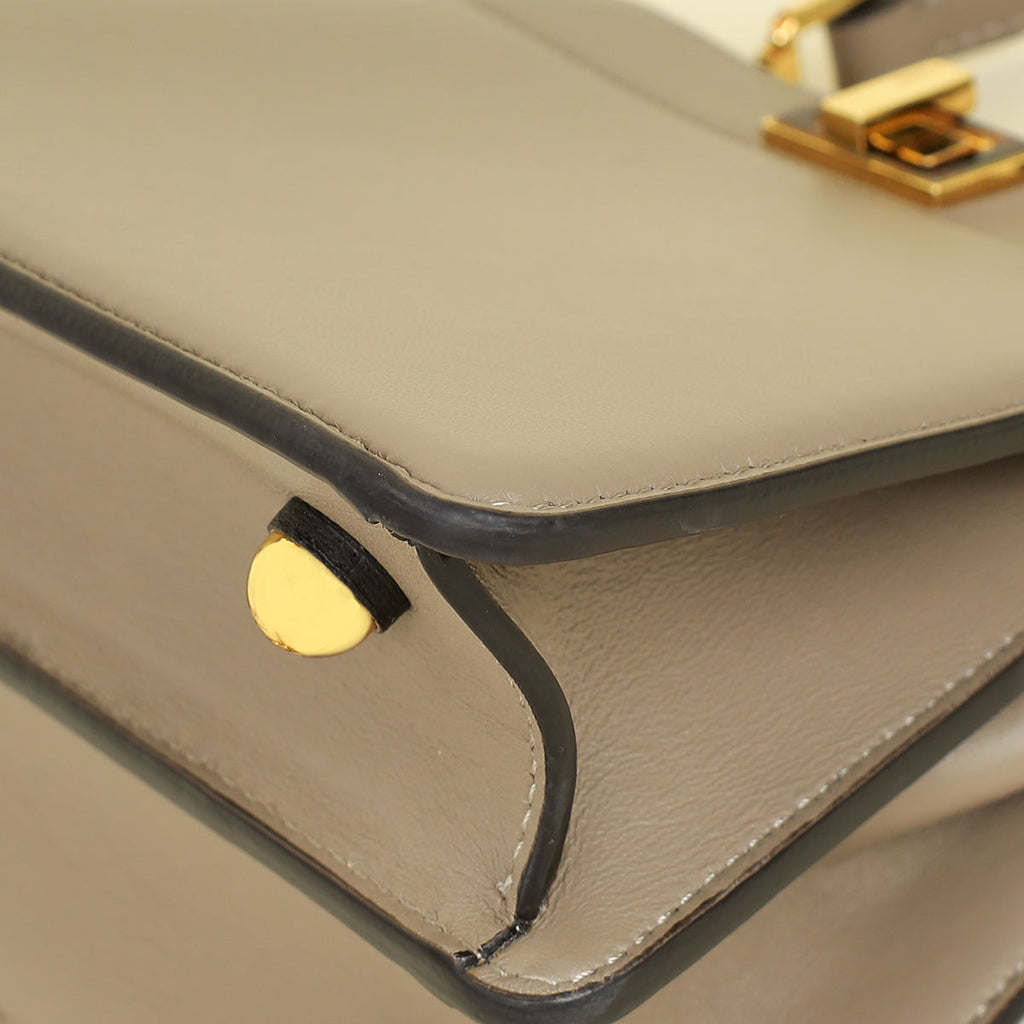 Fendi Taupe Peekaboo ISeeU Petite Bag
