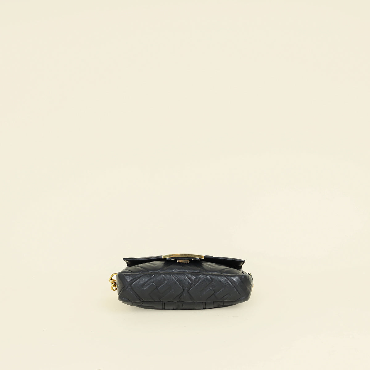 Fendi Black FF Baguette Mini Bag