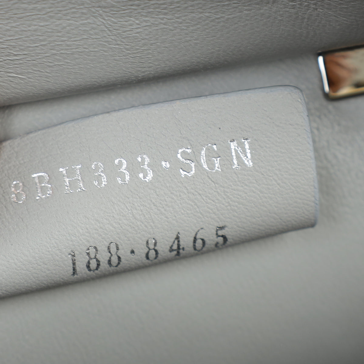Fendi Grey 3 Jours Studded Petite Bag
