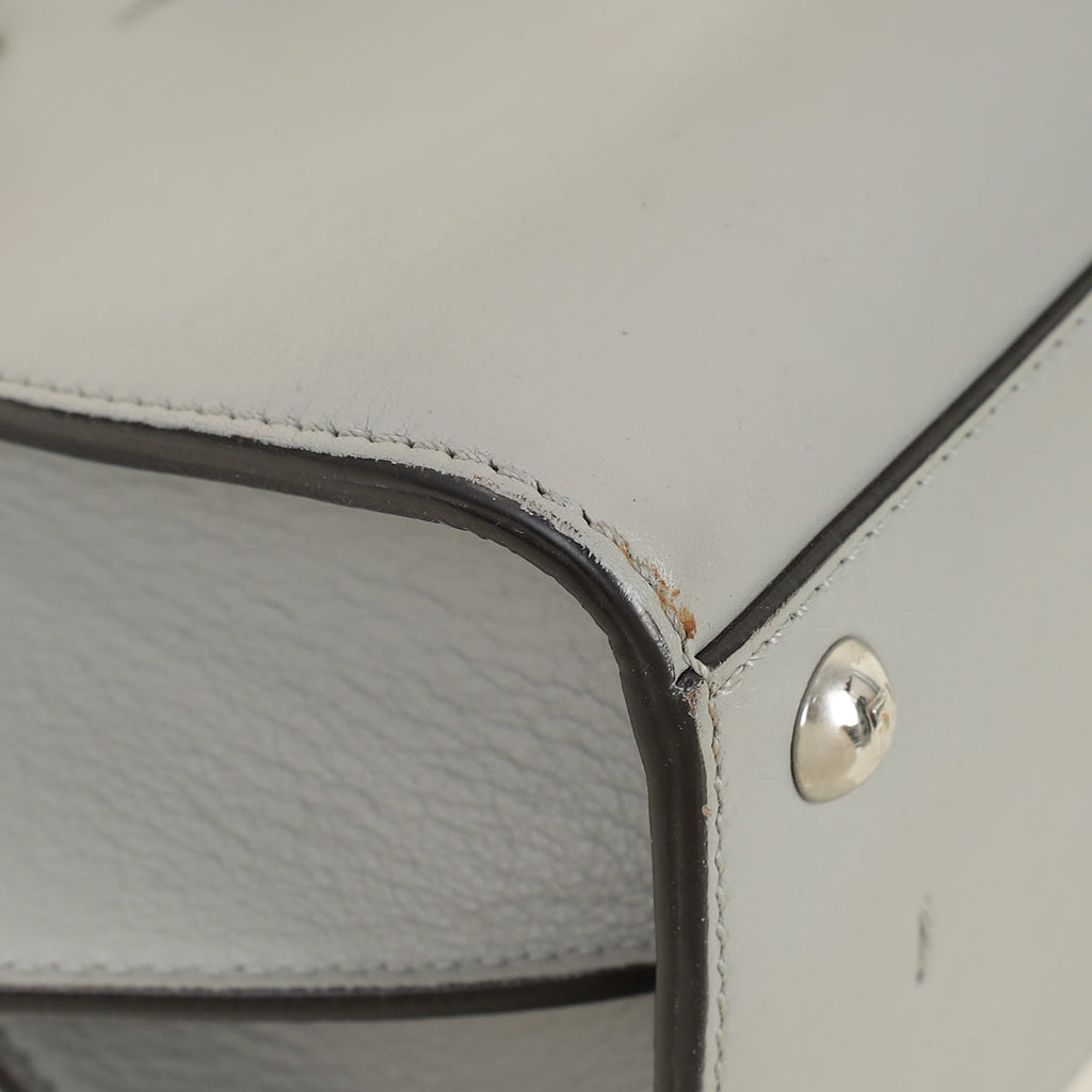 Fendi Grey 3 Jours Studded Petite Bag
