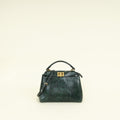 Fendi Green Python Peekaboo Mini Bag