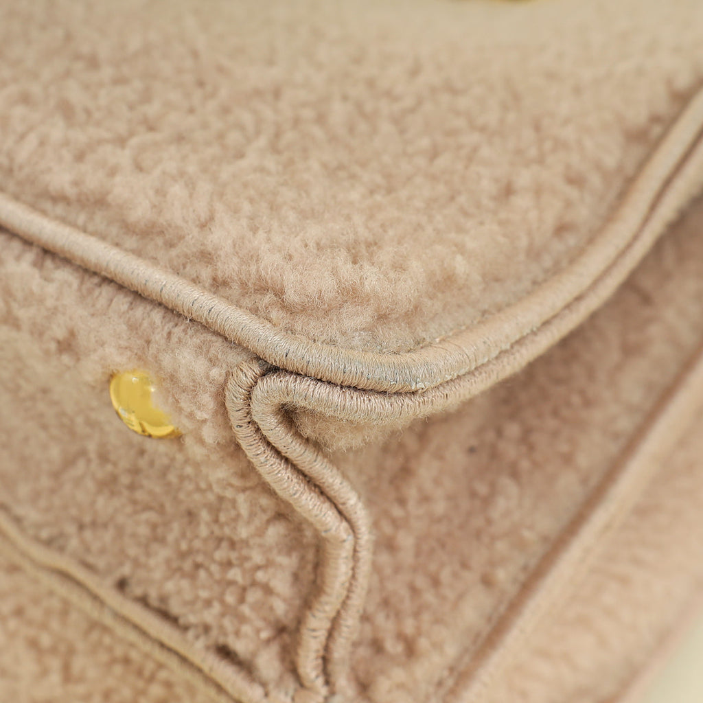 Fendi Beige Peekaboo ISeeU 2021 Small Bag