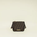 Fendi Bicolor Zucca Vitello Artic Small Messenger Bag