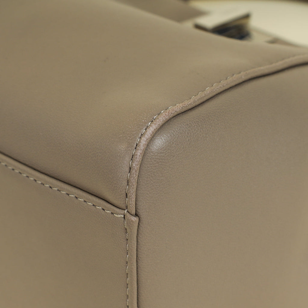 Fendi Grey Peekaboo Mini Bag