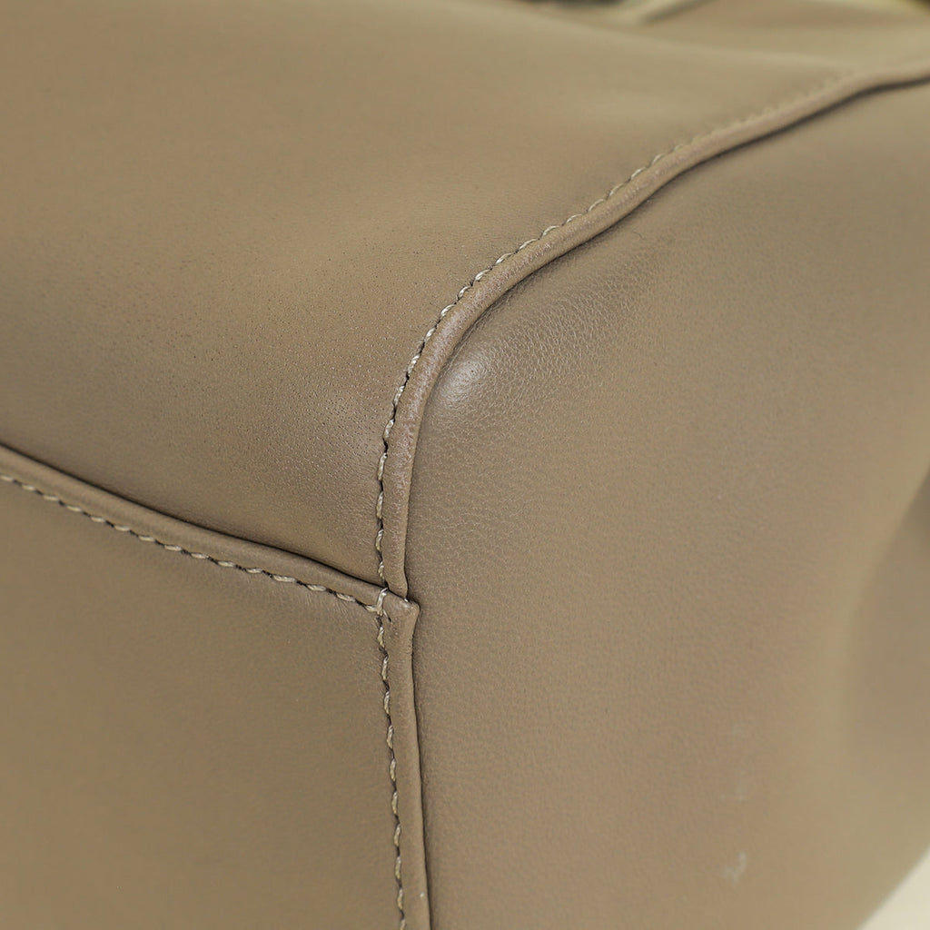 Fendi Grey Peekaboo Mini Bag