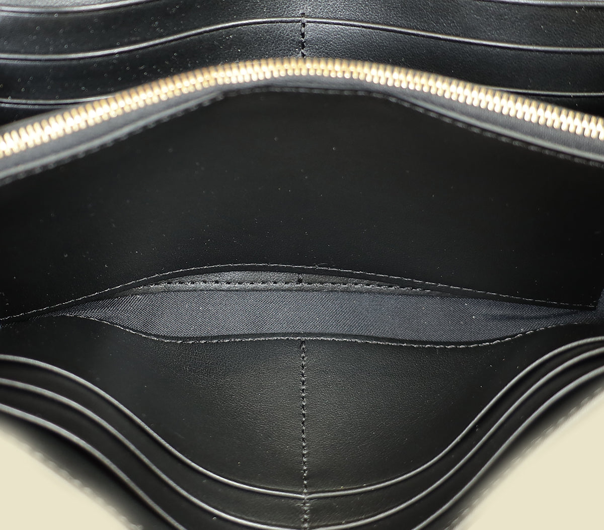 Fendi Black "F is Fendi" Studded Chain Wallet