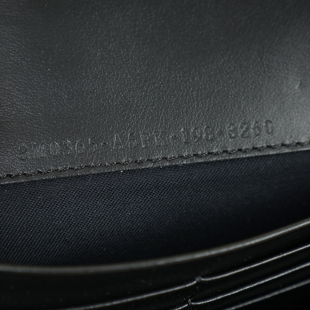 Fendi Black "F is Fendi" Studded Chain Wallet