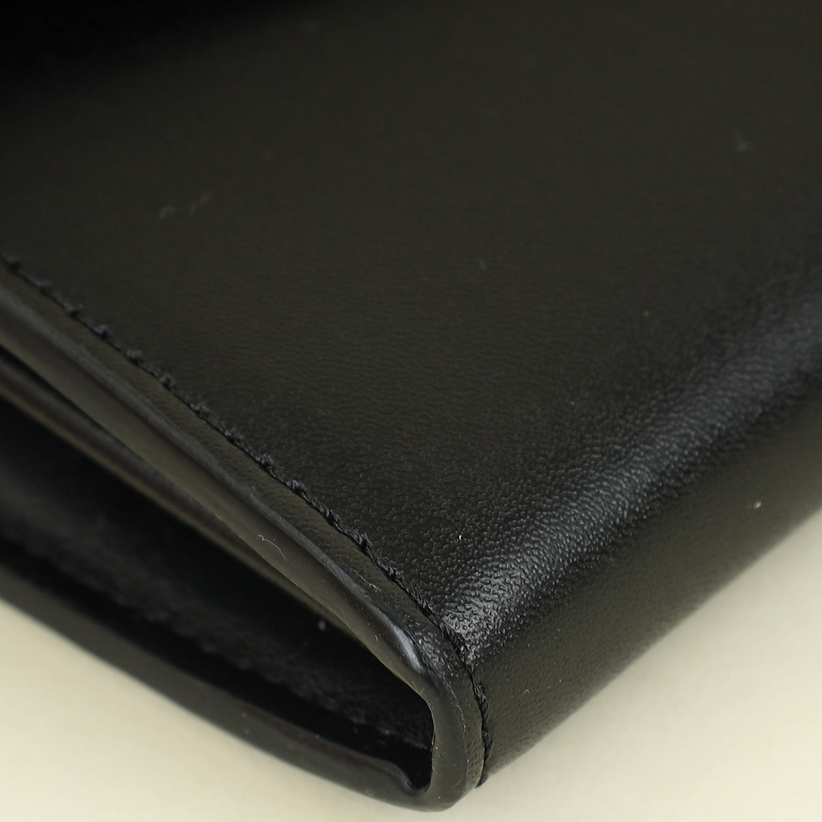 Fendi Black "F is Fendi" Studded Chain Wallet