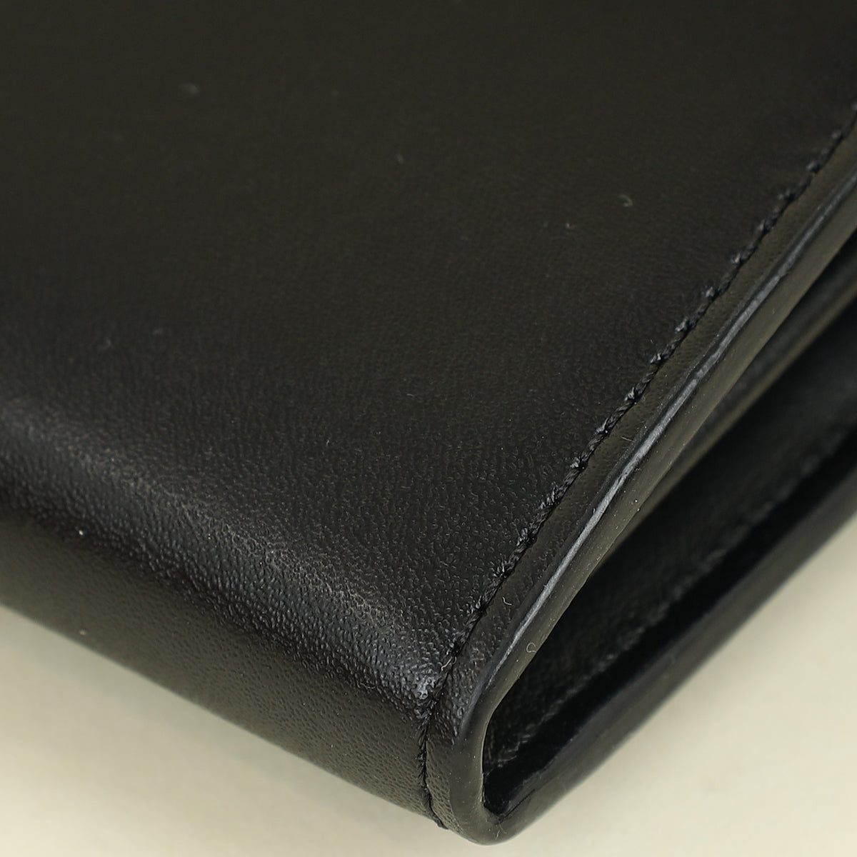 Fendi Black "F is Fendi" Studded Chain Wallet