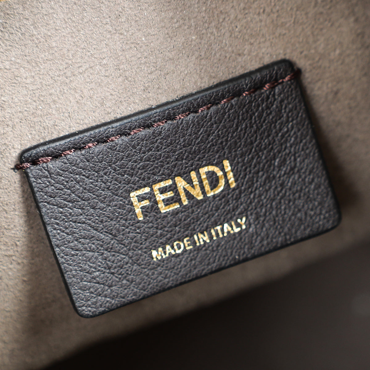 Fendi Black Mon Tresor Mini Bag