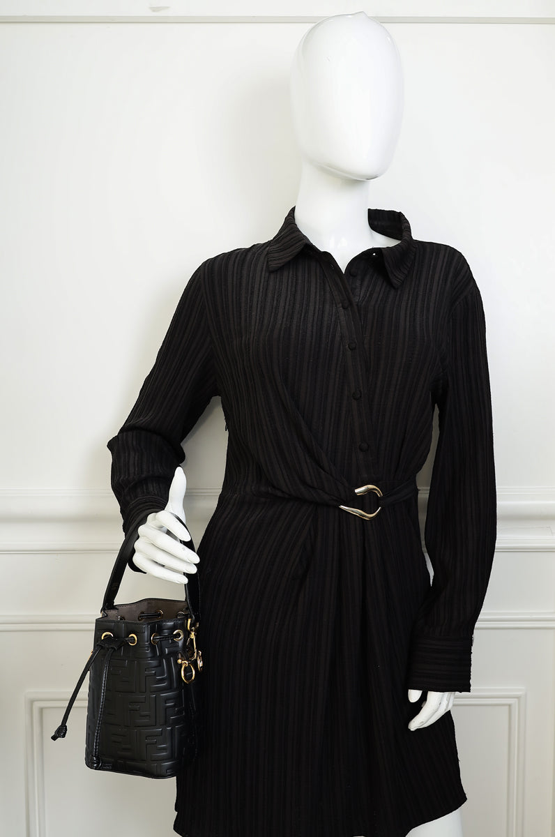 Fendi Black Mon Tresor Mini Bag