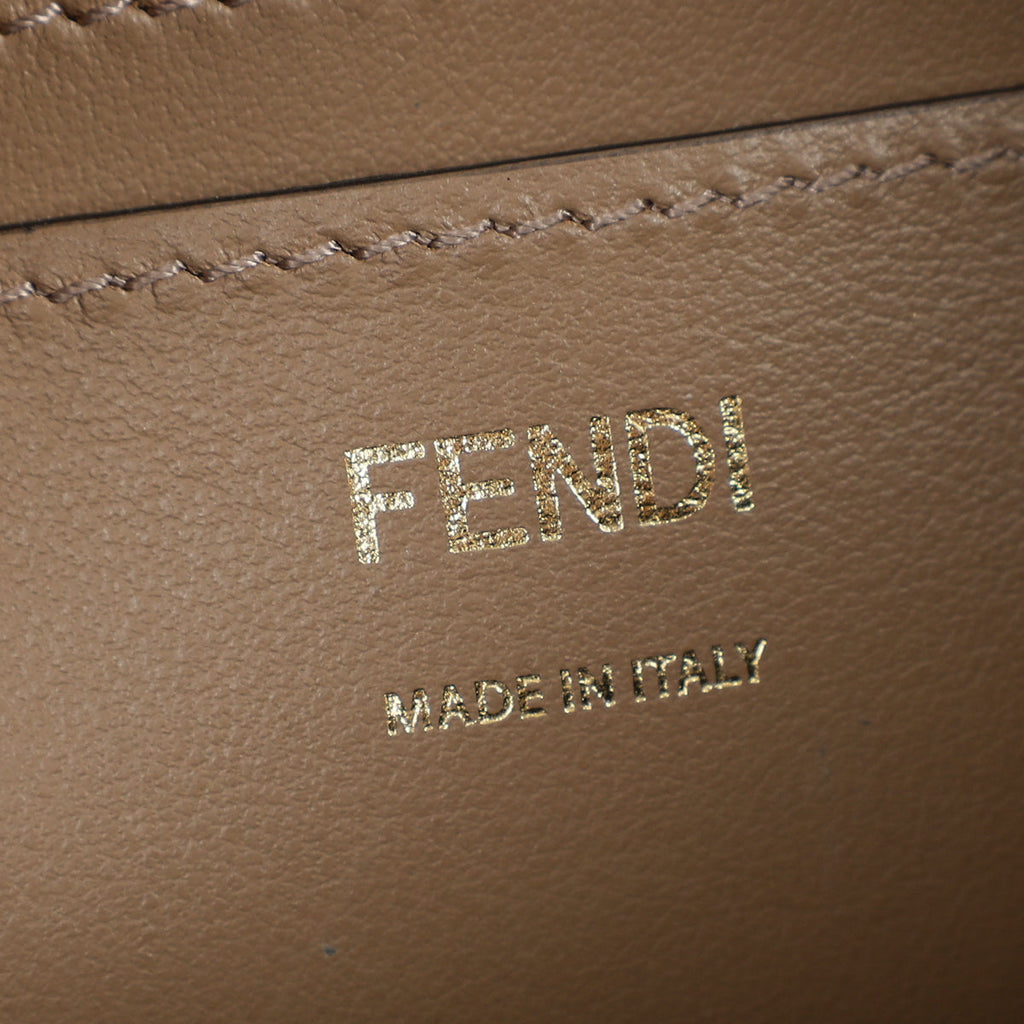 Fendi Tobacco FF Zucca Baguette Pouch