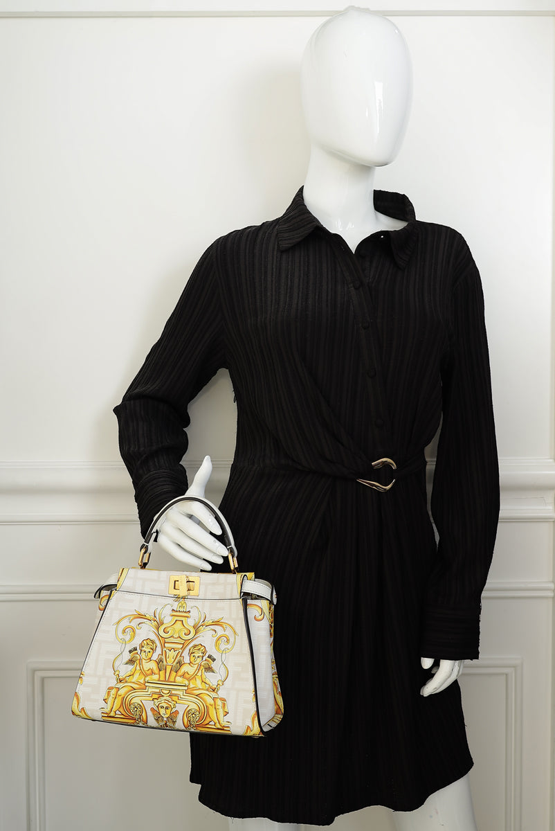 Fendi Bicolor x Versace Mini Peekaboo Bag