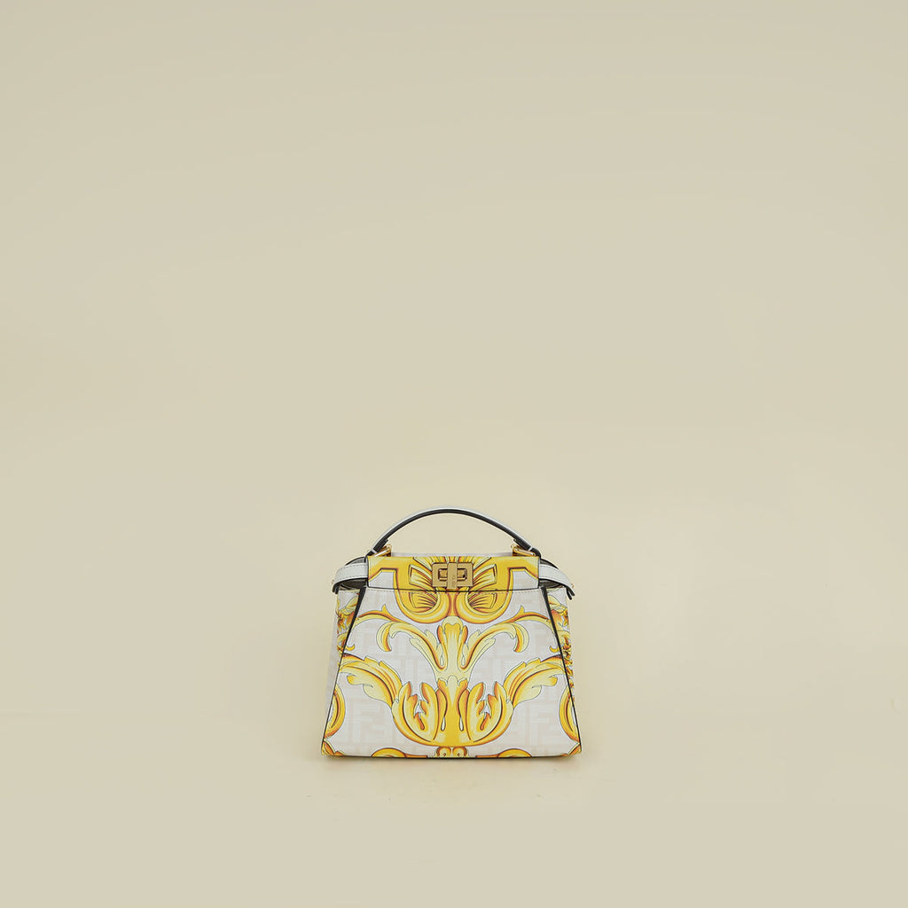 Fendi Bicolor x Versace Mini Peekaboo Bag