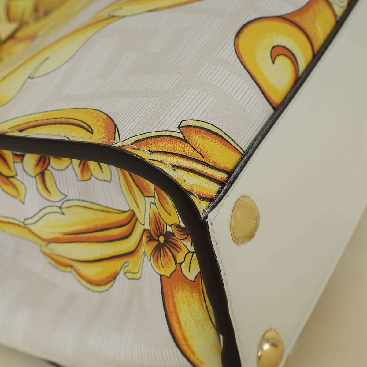 Fendi Bicolor x Versace Mini Peekaboo Bag