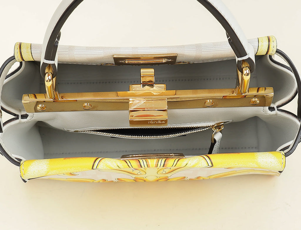 Fendi Bicolor x Versace Mini Peekaboo Bag