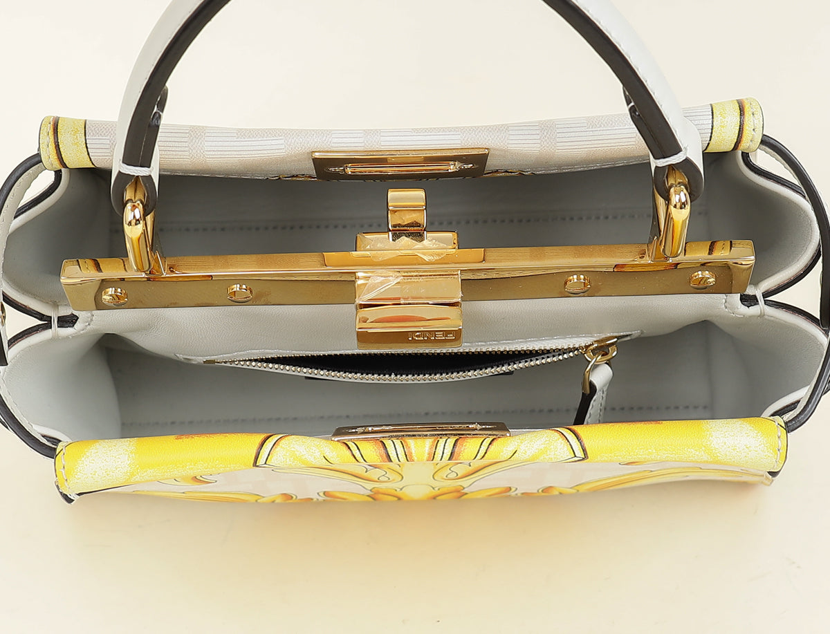 Fendi Bicolor x Versace Mini Peekaboo Bag