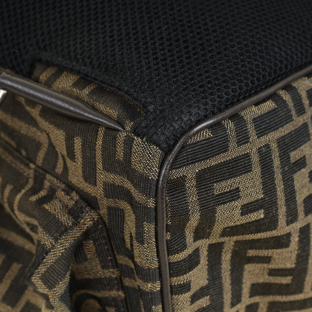 Fendi Bicolor FF Zucca Strike Large Backpack Bag