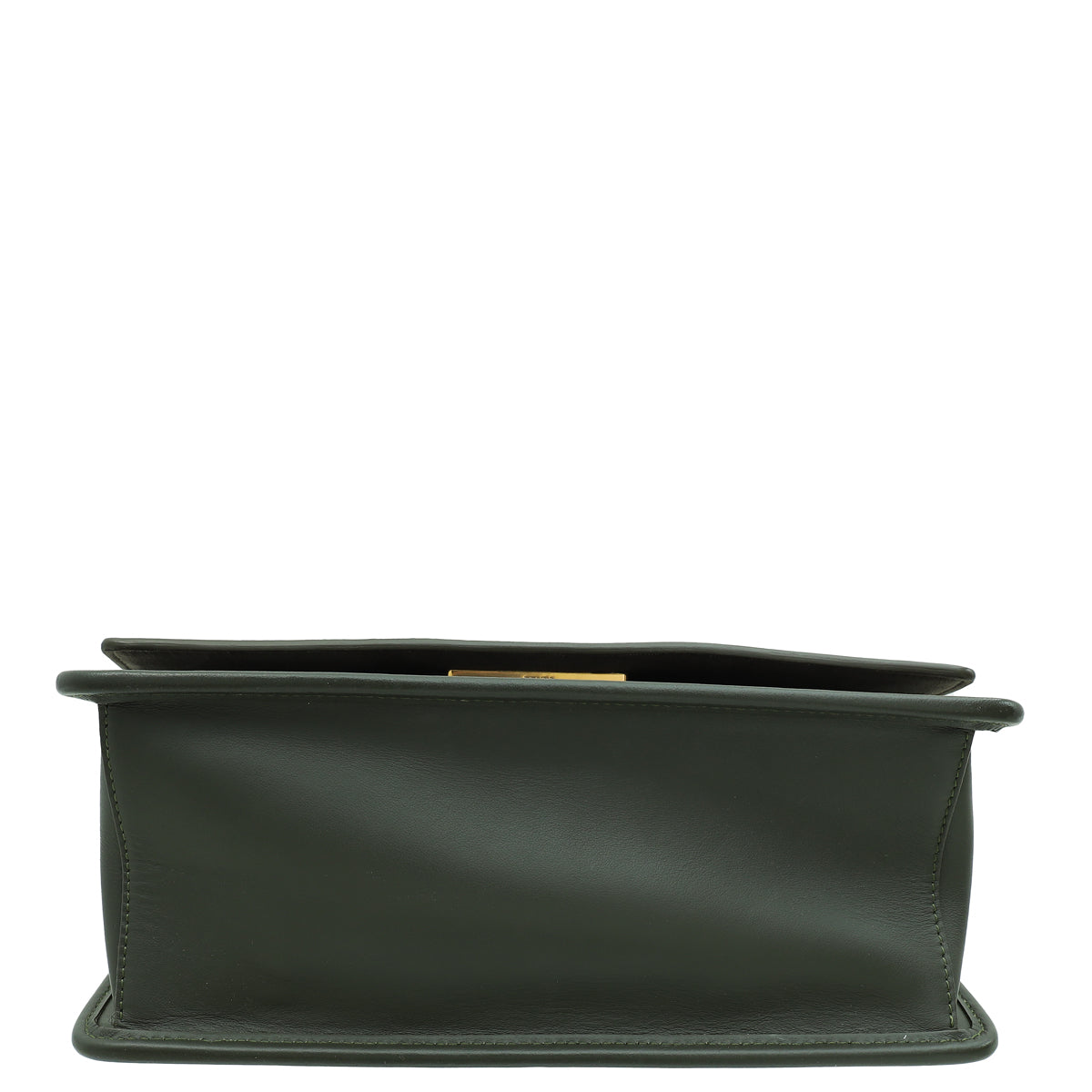 Fendi Olive Green Kan I F Logo Shoulder Bag