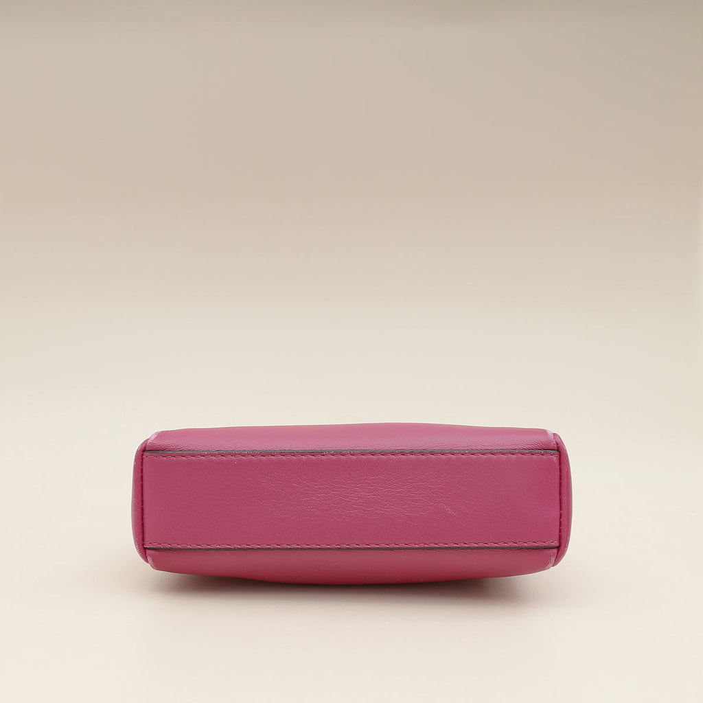 Fendi Magenta Peekaboo Micro Bag