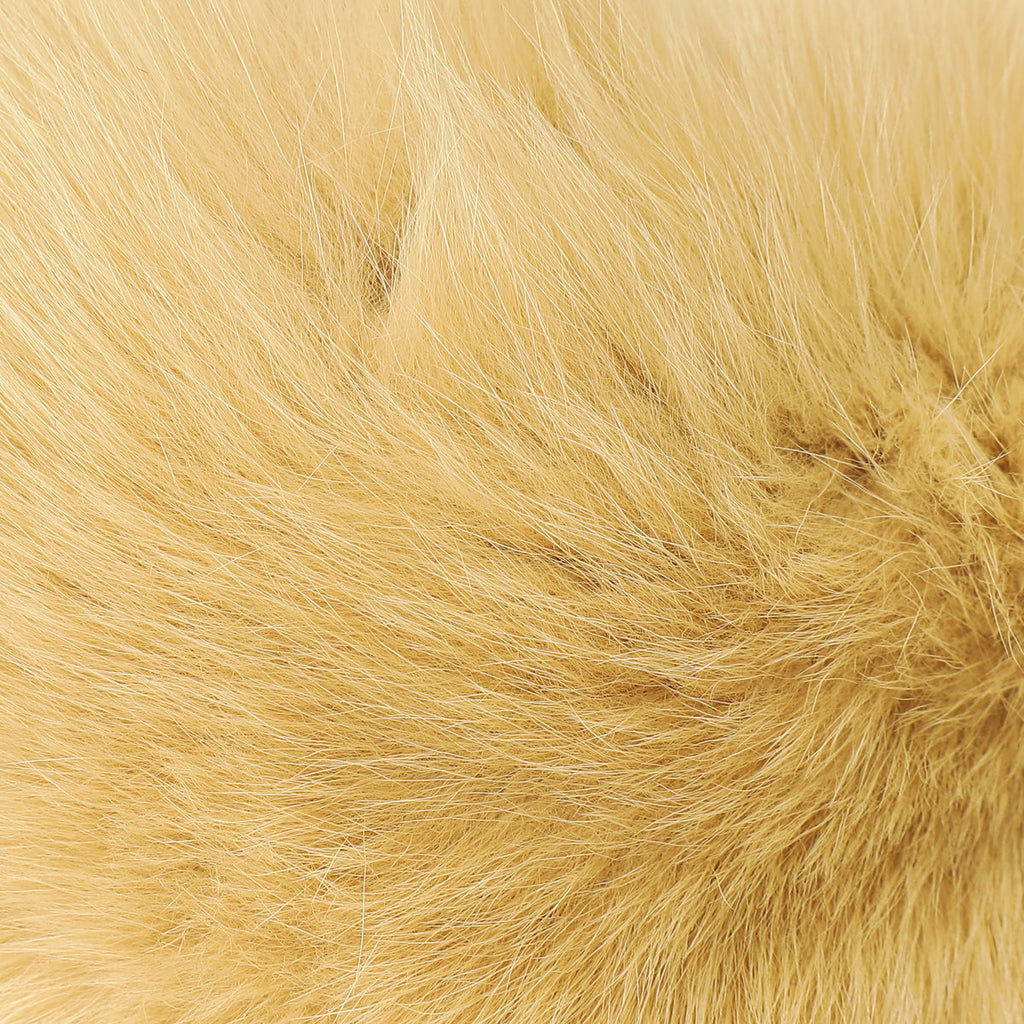 Fendi Bicolor Peekaboo Mini Fox Fur Python Bag