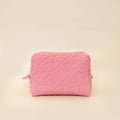 Fendi Lollypop FF 1974 Embossed Medium Trapezoid Beauty Pouch