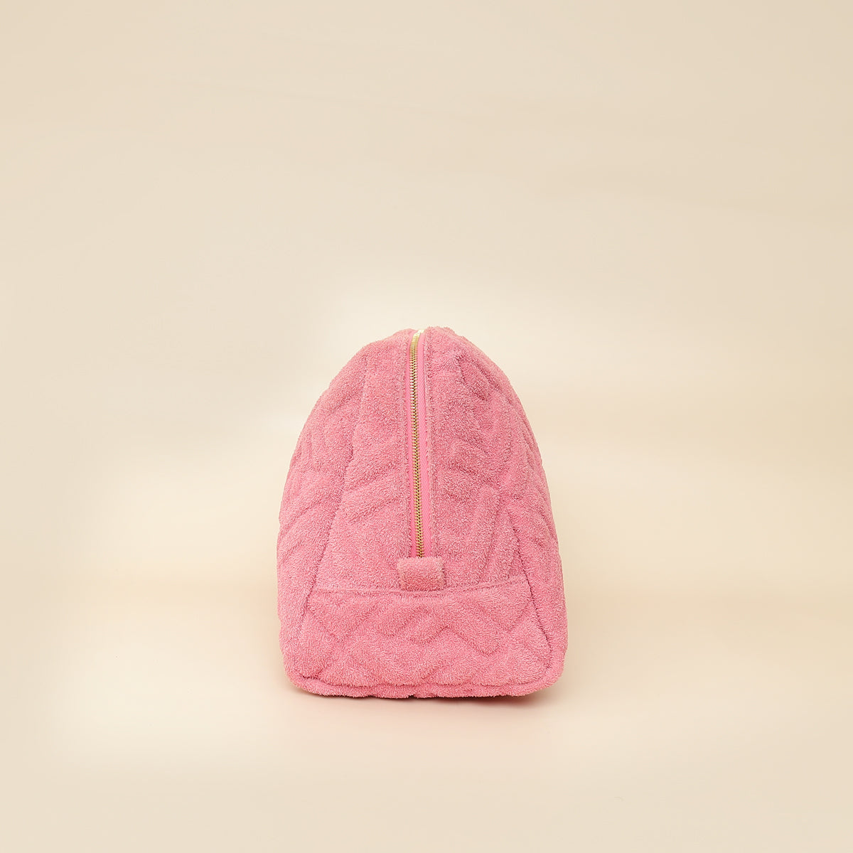 Fendi Lollypop FF 1974 Embossed Medium Trapezoid Beauty Pouch