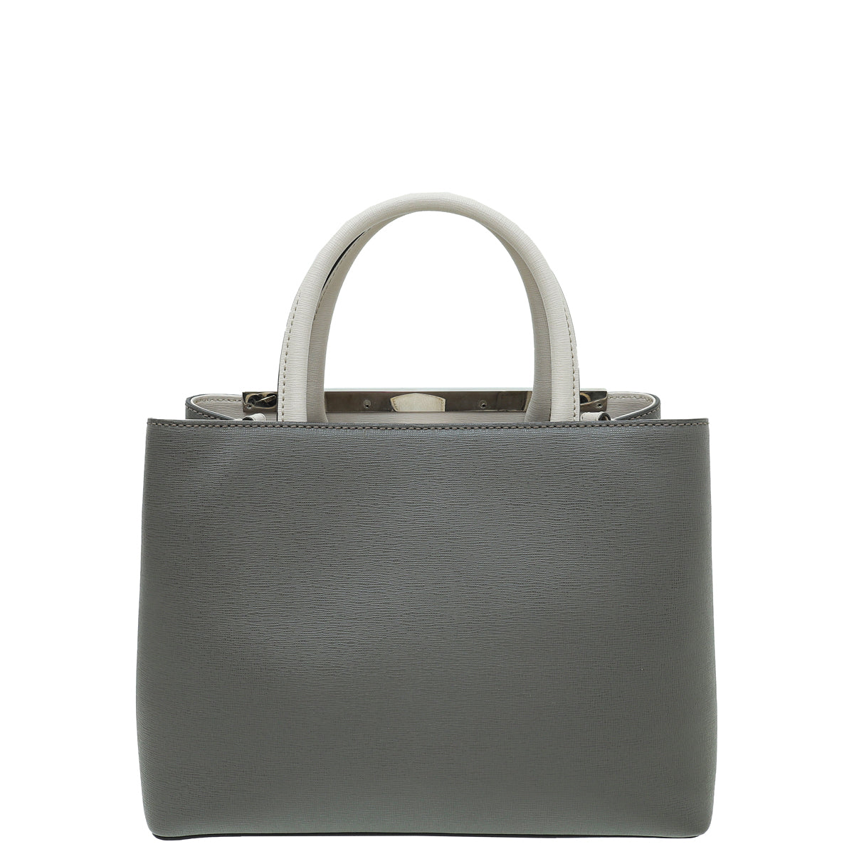 Fendi Dark Grey 2 Jours Monster Eyes Petite Bag