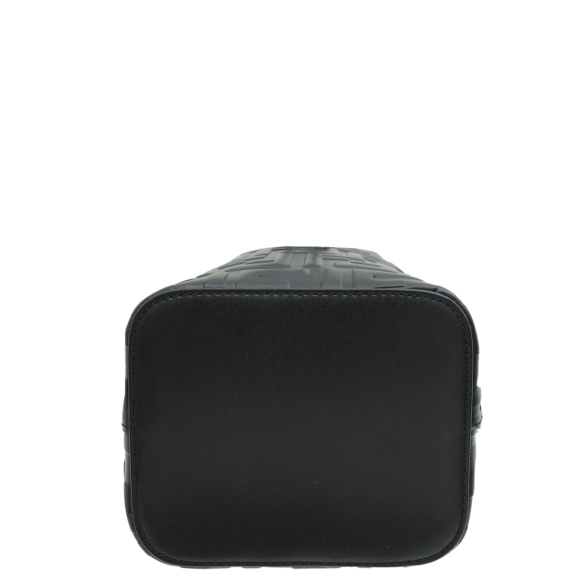 Fendi Black FF Embossed Mon Tresor Mini Bucket Bag