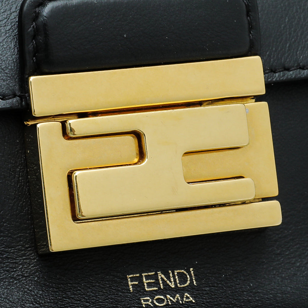 Fendi Black Kan U Small Bag