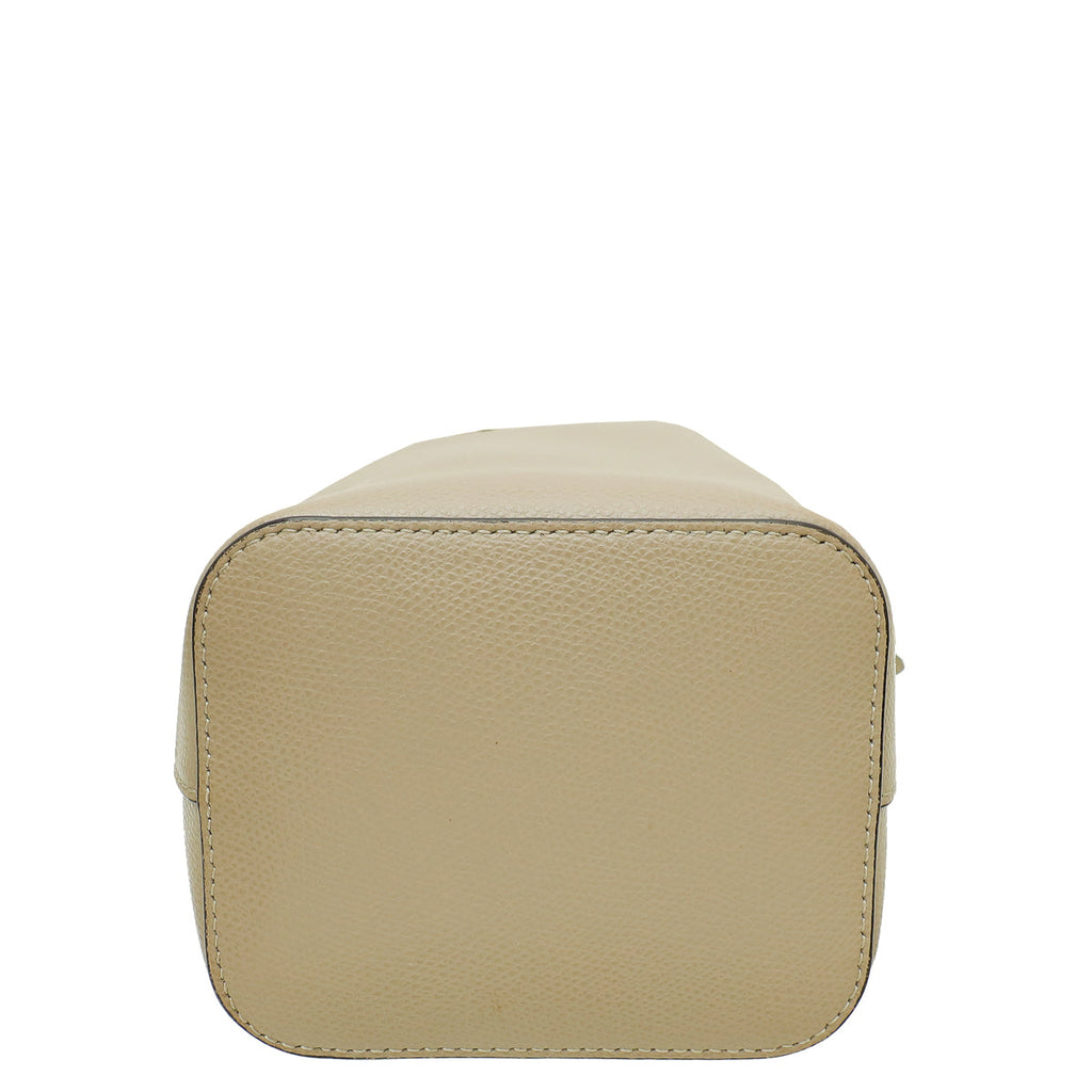 Fendi Beige Mon Tresor Mini Bucket Bag