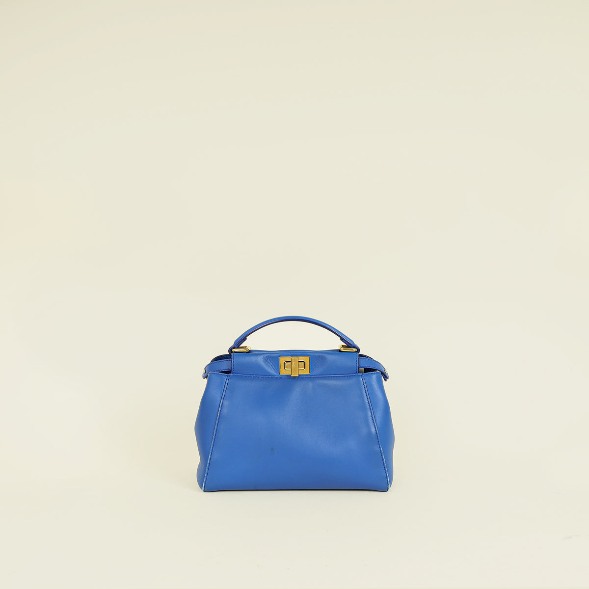 Fendi Royal Blue Peekaboo Mini Bag