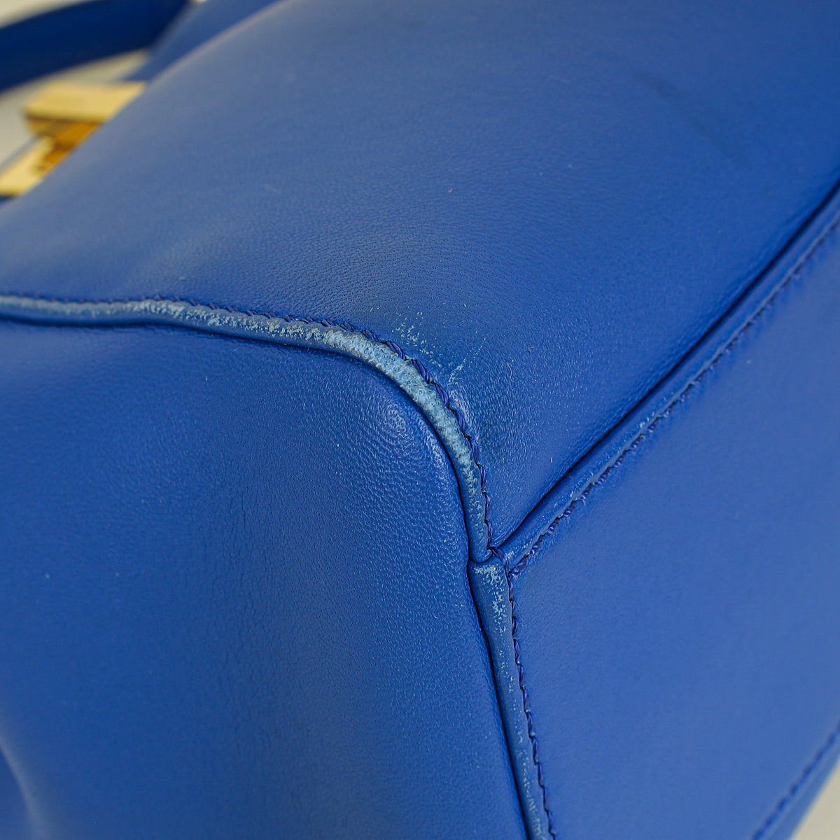 Fendi Royal Blue Peekaboo Mini Bag