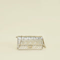 Fendi Metallic Gold Baguette Wallet On Chain