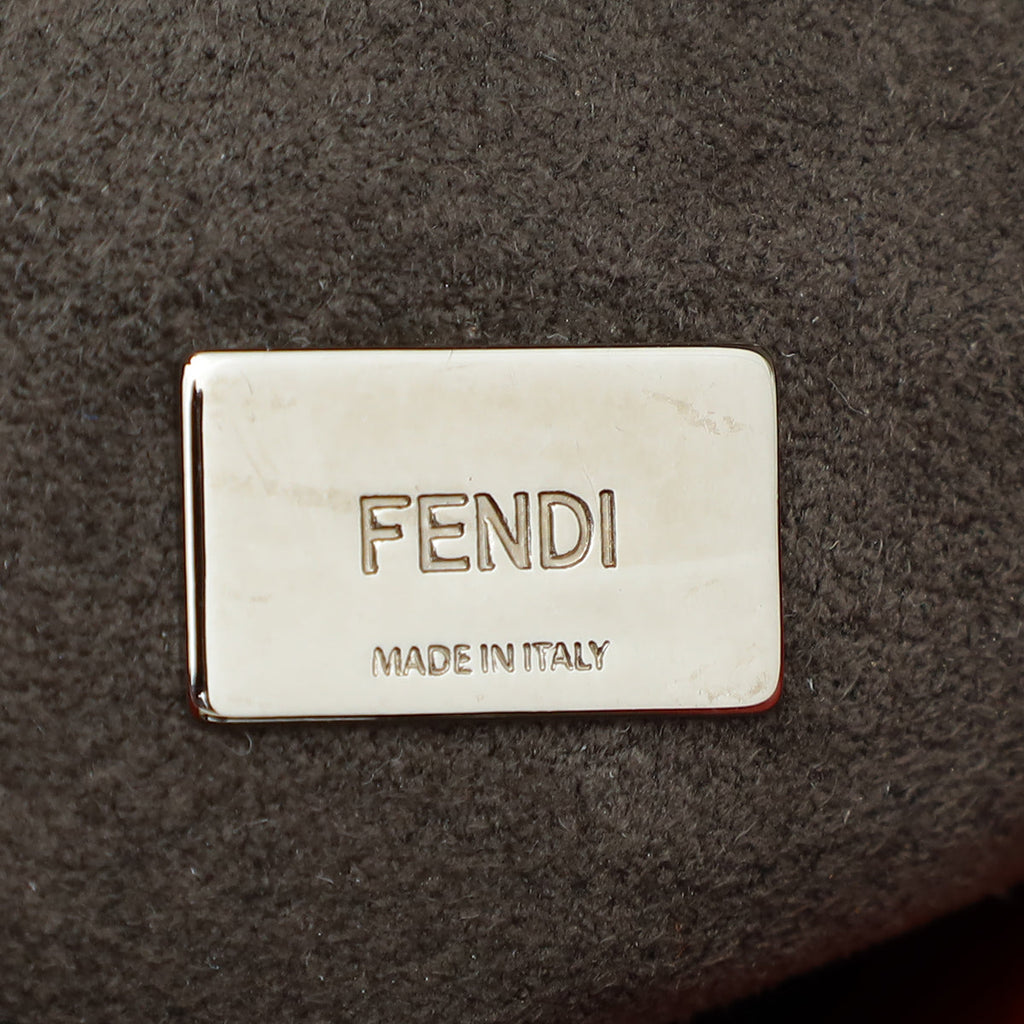 Fendi Red Peekaboo Micro Bag
