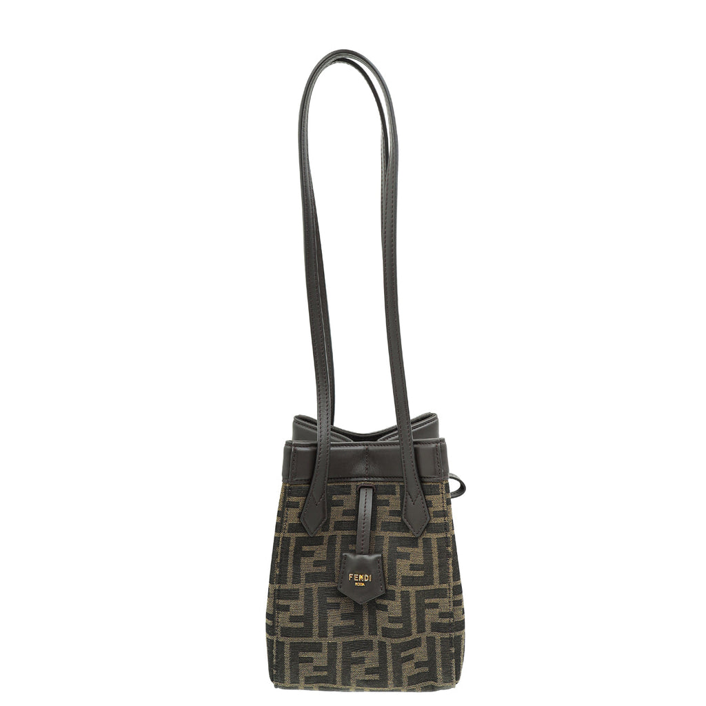 Fendi Bicolor Zucca Origami Mini Bag