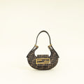 Fendi Tobacco FF Zucca Mini Cookie Bag