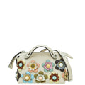 Fendi Off White Multicolor Flowerland Studded Mini By The Way Bag