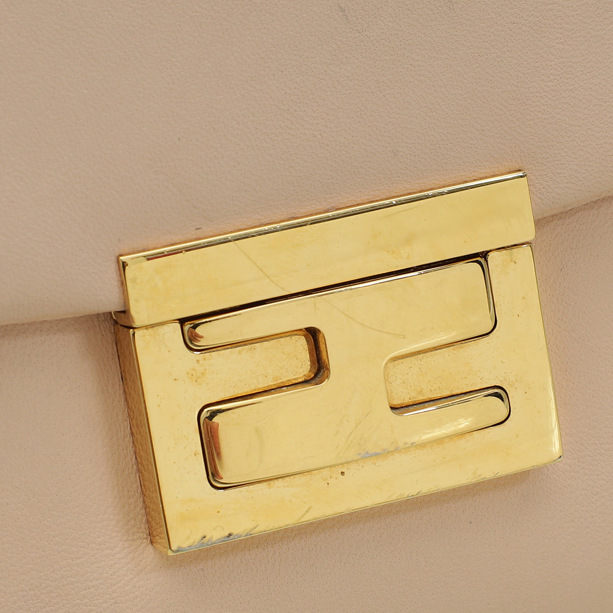 Fendi Pink Mini Be Baguette Crossbody Bag