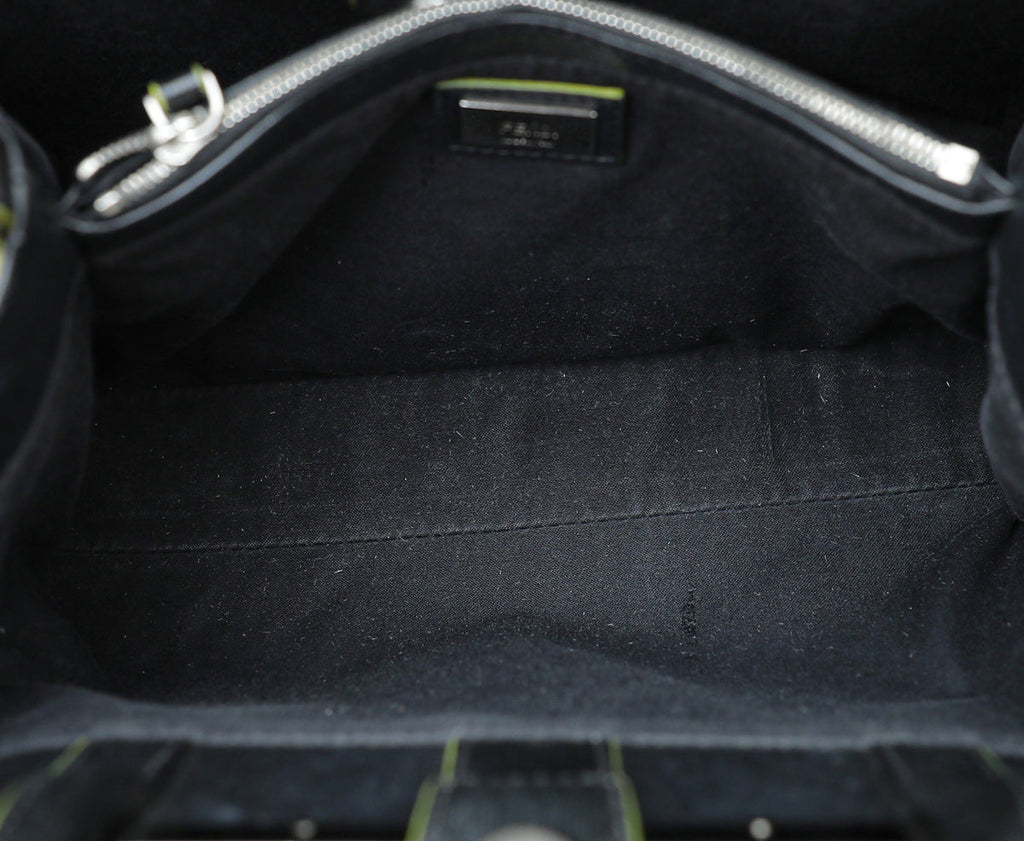Fendi Bicolor Apple Charm 2 Jours Petite Bag