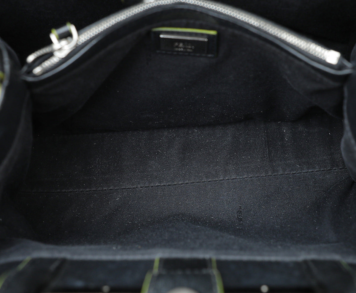 Fendi Bicolor Apple Charm 2 Jours Petite Bag