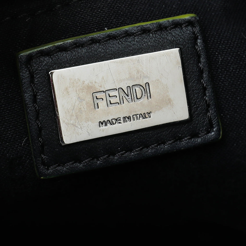 Fendi Bicolor Apple Charm 2 Jours Petite Bag