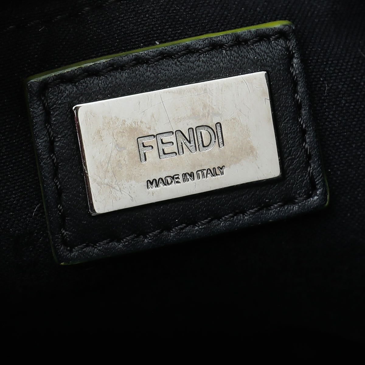 Fendi Bicolor Apple Charm 2 Jours Petite Bag