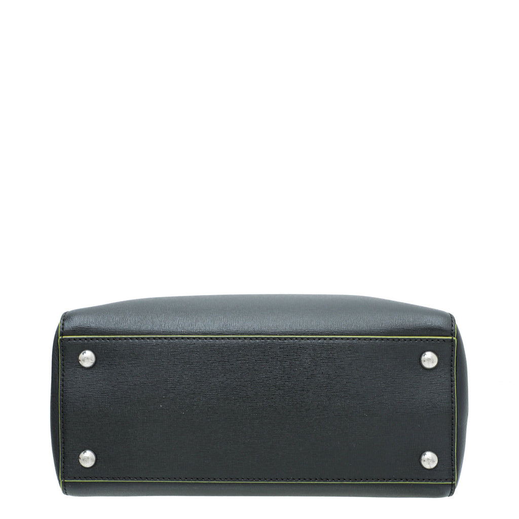 Fendi Bicolor Apple Charm 2 Jours Petite Bag