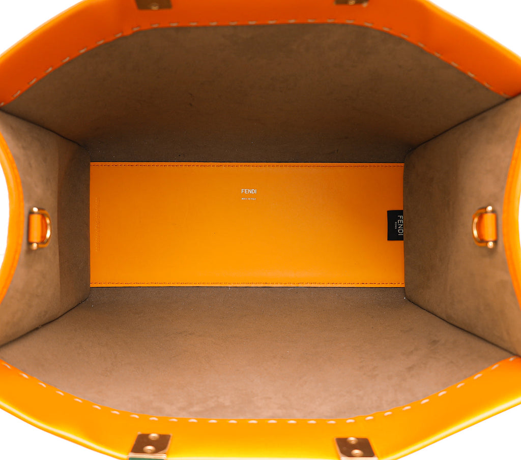 Fendi Orange Sunshine Medium Bag